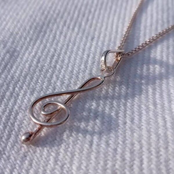 pakilia Kettenanhänger "Nota musical"