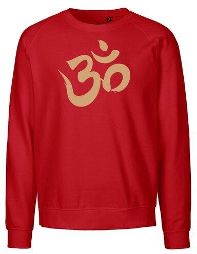 Peaces.bio - handbedruckte Biomode Bio Damen Sweatshirt Loose Fit Om