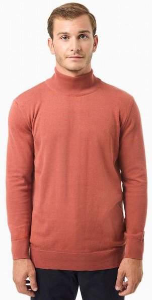 ORGANICATION Rollkragenpullover aus Bio-Baumwolle