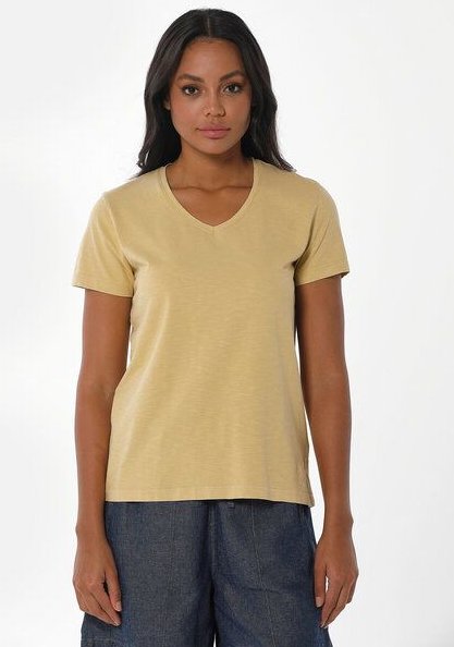 ORGANICATION Naturel Dyed T-Shirt aus Bio-Baumwolle