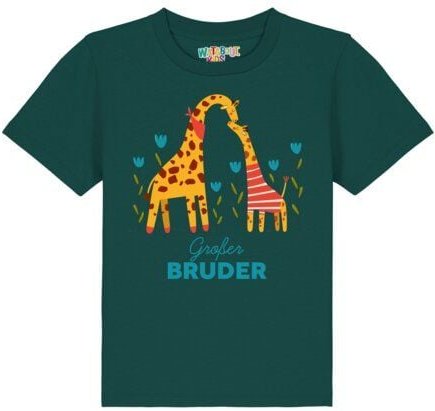 watabout.kids T-Shirt Kinder Giraffe Großer Bruder