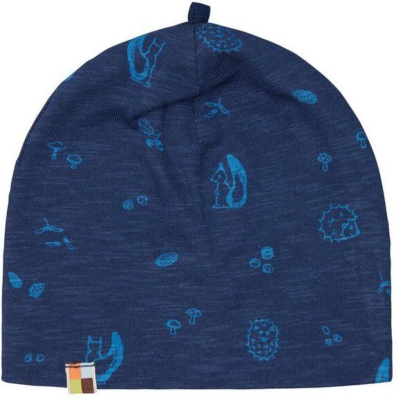 loud + proud Babys & Kinder Beanie aus Slub Jersey mit Druck, GOTS-zertifiziert