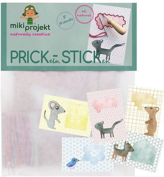 mikiprojekt Bastelset Prick-Stick 'Friends'