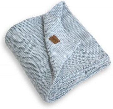 A&R Textile A&R Babydecke Strickdecke 80 x 100 cm Bio Baumwolle hergestellt in Europa in eleganter Geschenkverpackung