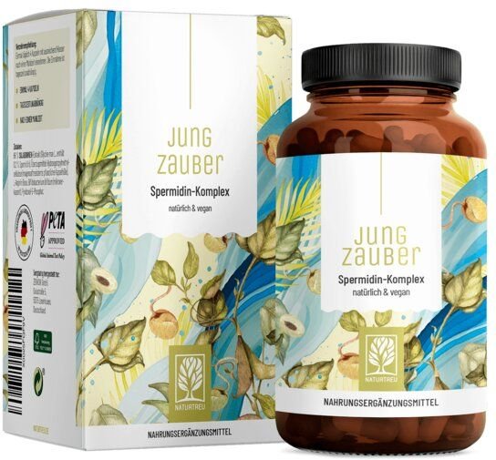Spermidin Bifidobakterien 120 vegane Kapseln Jungzauber Naturtreu®