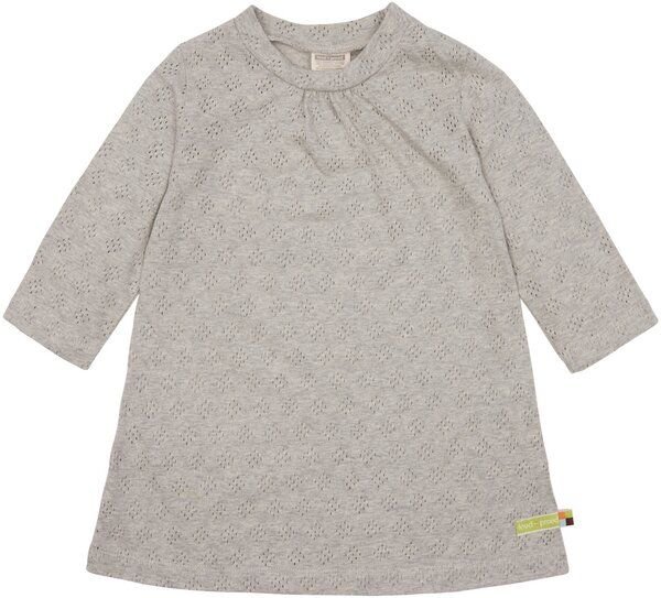 loud + proud Baby & Kinder Kleid Jacquard Strick, GOTS-zertifiziert