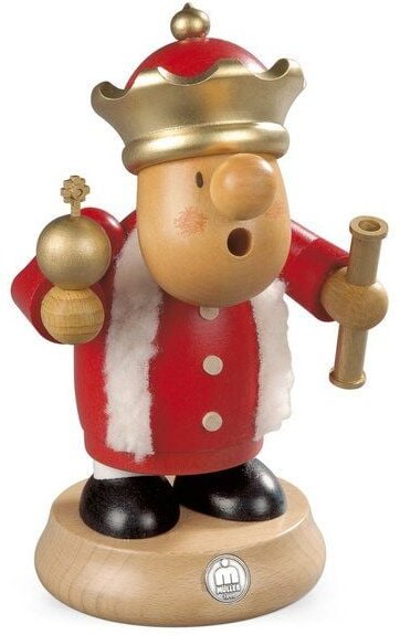 Thumbnail - Müller Seiffen Müllerchen König, die Räuchermännchen mit der Knollennase