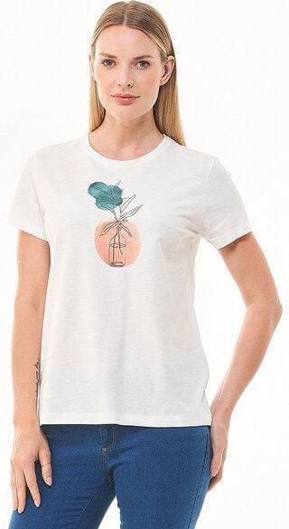 ORGANICATION T-Shirt aus Bio-Baumwolle mit Print