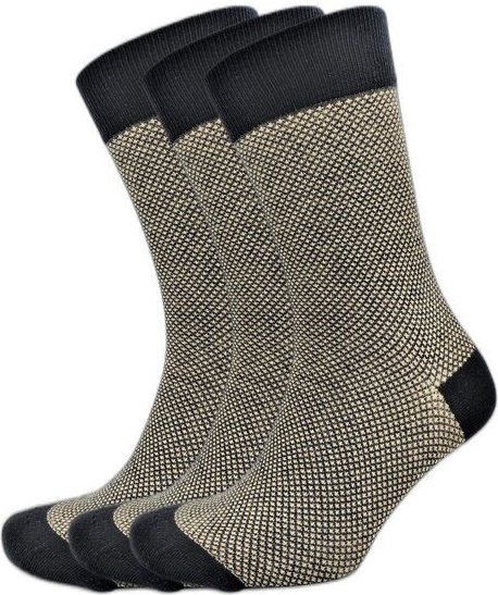 BLS Organic 3er Pack GOTS zertifiziert 98 % Bio-Baumwolle Socken