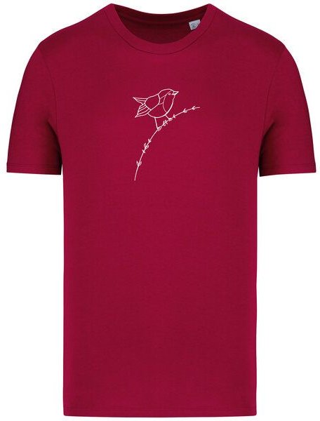 Brandless Basic Bio T-Shirt Rotkehlchen Nr. 4 ( 155 g/m²)