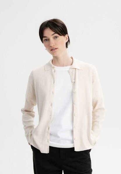 Feinstrick Cardigan ULUPI | von MELA | Fairtrade & GOTS zertifiziert