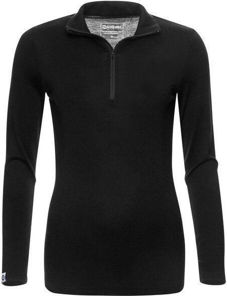 Kaipara - Merino Sportswear Merino Zip-Neck Slimfit 200 Damen