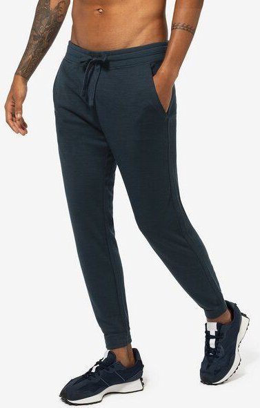 super.natural Jogginghose SOLUTION BIO PANTS für Herren, nachhaltig, Merino