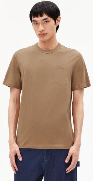 Thumbnail - ARMEDANGELS MAARKOS POCKET Herren Midweight T-Shirt aus Bio-Baumwolle