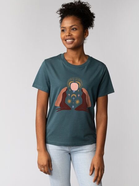 watapparel T-Shirt Frauen Love and flex