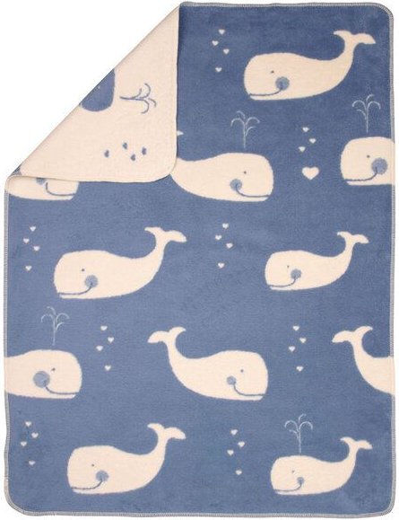 David Fussenegger Babydecke Wale aus Bio-Baumwolle, 75 x 100 cm