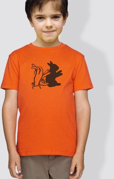 little kiwi Kinder T-Shirt, "Schattenhase"
