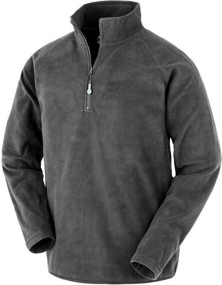 YTWOO Recycelter Unisex Microfleece-Pullover mit Reißverschlusskragen