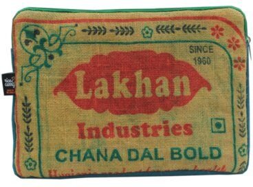 Rice&Carry RICE & CARRY Laptop Tasche aus Jute, in verschiedenen Größen erhältlich