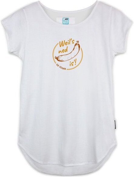 GARY MASH Shirt Asheville Weil’s ned wurscht is‘! aus Bio-Baumwolle