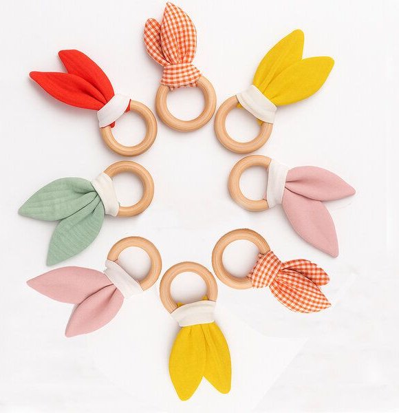 PAPATE Bio-Baumwoll-Beißring