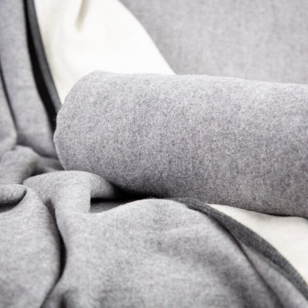 nahtur-design Nackenrolle aus Flauschloden mit Naturfüllung