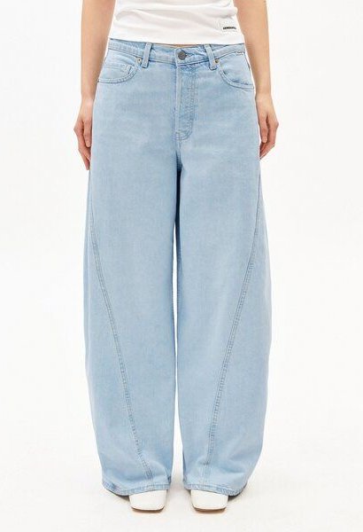 ARMEDANGELS AALTHEA BARREL Damen Barrel Leg Mid Waist aus recycelter Baumwolle