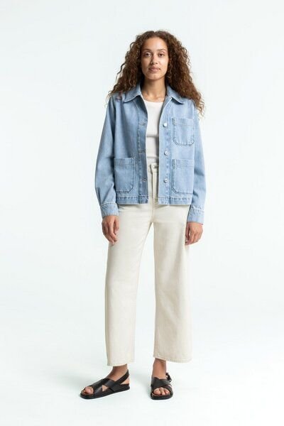 Kings Of Indigo ELISABETH CROPPED | AMSTERDAM UNDYED