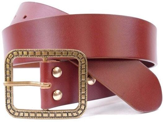 zweisser DAMEN-LEDERGÜRTEL ANTIKA