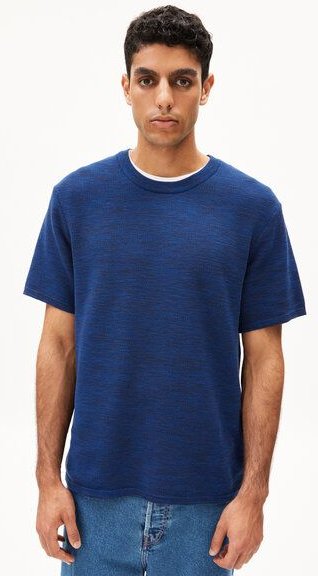 Thumbnail - ARMEDANGELS AAMBROSIO Herren Strickshirt aus Bio-Baumwolle