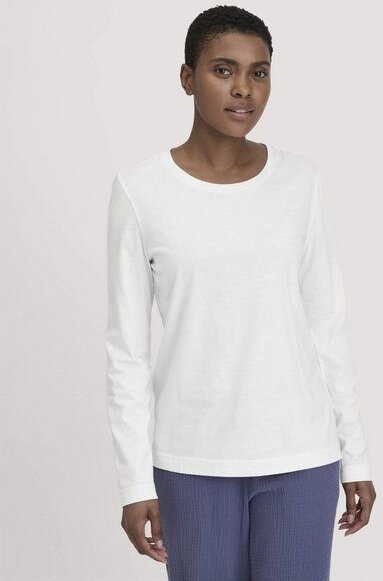 hessnatur Langarm-Schlafshirt aus reiner Bio-Baumwolle