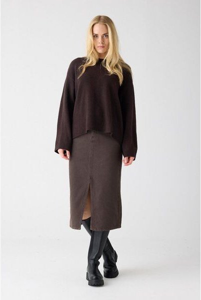 KnowledgeCotton Apparel Twill-Rock aus Bio-Baumwolle ROC/GOTS/Vegan