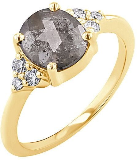Thumbnail - Eppi Ring mit Salt and Pepper Diamant Agathe