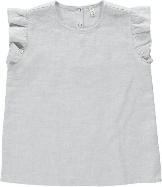 PETER JO Shirt Rose Terracotta aus Leinen