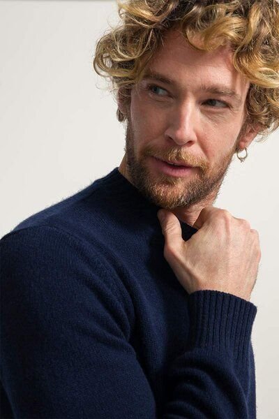 Rifò - Circular Fashion Made in Italy Herrenpullover Ferruccio aus recycelter Wolle