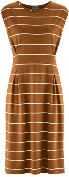 HempAge Gestreiftes Kleid Hanf/Biobaumwolle
