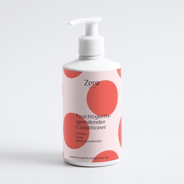 Zero Skin Feuchtigkeitsspendender Conditioner - 290 ml - vegan, allergenarm & COSMOS Natural zertifiziert