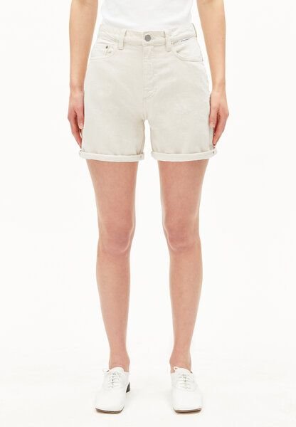 Thumbnail - ARMEDANGELS SHEAARI Damen Jeans Shorts aus recycelter Baumwolle