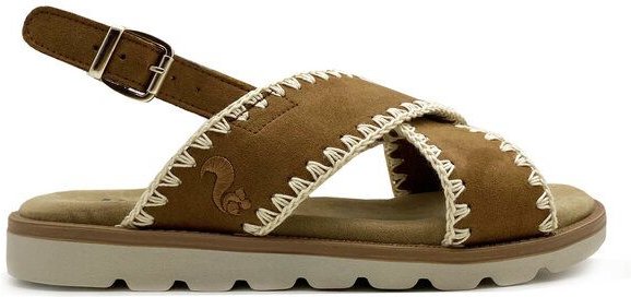 Vegane thies ® Rec Soft Woven Sandale aus recycled PES