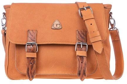 Ritagli di G Damen Messenger-bag NOA Leder - 100% Made in Italy