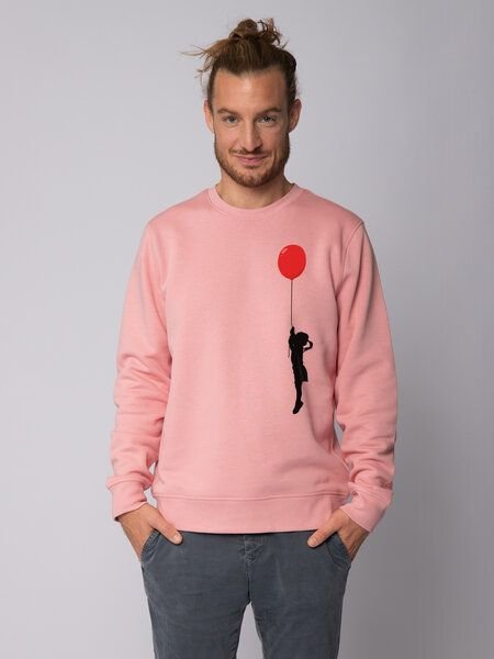 Thumbnail - watapparel Sweatshirt Unisex Mädchen mit Luftballon (print)