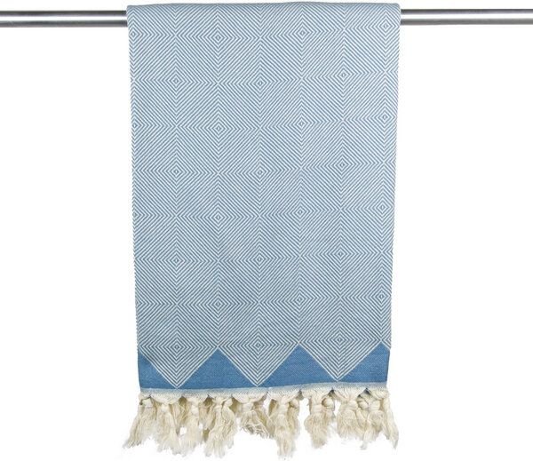 Yolunda Hamamtuch, Strandtuch "Kestane" Bio-Baumwolle in 12 Farben