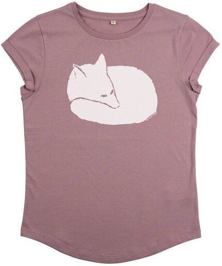 ilovemixtapes Frauen T-Shirt mit Fuchs aus Bio-Baumwolle Fair Wear