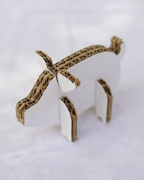 Papperlapapp Karte *Whimsy Wishes Card* Schwein