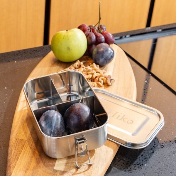 eTHikǝ Bento box: Lunch box with stainless steel compartments
