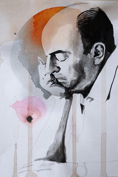 Photocircle Poster / Leinwandbild - Pablo Neruda