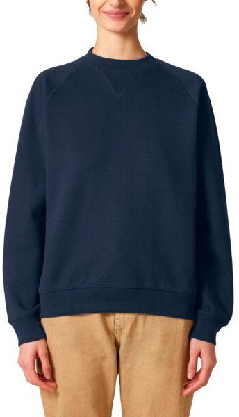 YTWOO Klassisches Unisex Raglan Sweatshirt mit Relaxed Fit aus 100% Biobaumwolle