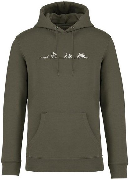 Brandless Basic Bio Hoody Nr. 4 Bicycle Line 350g/m² XXS - 3 XL