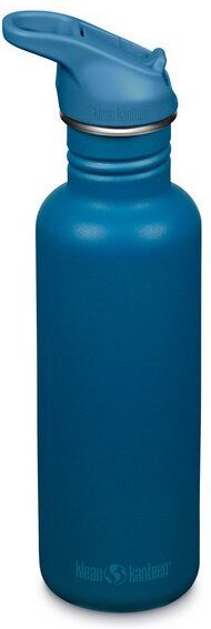 Klean Kanteen Edelstahl Trinkflasche Classic 800ml Flip Sport Cap