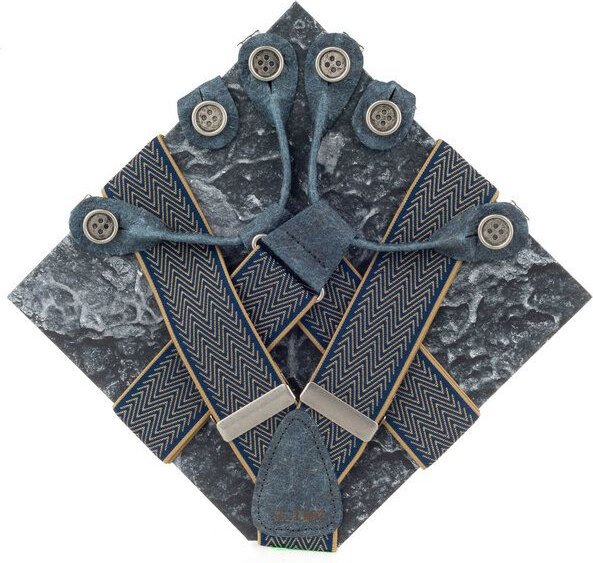 klYmp Hosenträger 'classic' zig-zag vegan